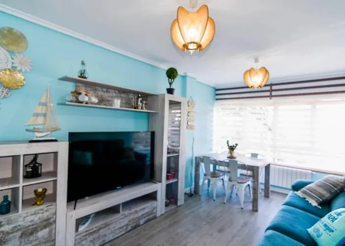 Dos Coqueto Y Comodo Con Piscina Y Padel Apartmán Suances