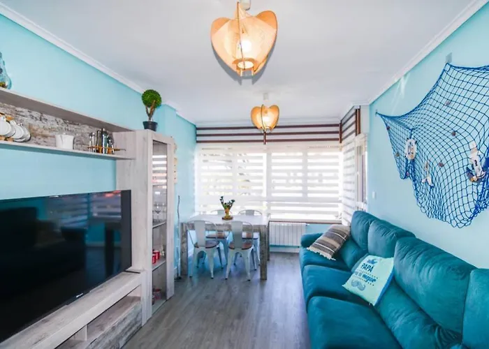 Dos Coqueto Y Comodo Con Piscina Y Padel * Suances